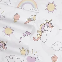 Sweet Home Collection™ Magical Unicorn Microfiber Wrinkle Resistant Kids Sheet Set