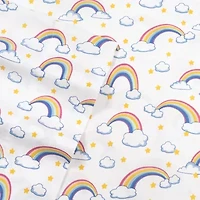 Sweet Home Collection™ Rainbows Microfiber Wrinkle Resistant Kids Sheet Set