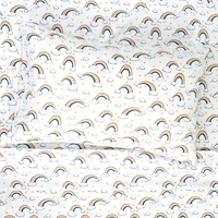 Sweet Home Collection™ Rainbows Microfiber Wrinkle Resistant Kids Sheet Set