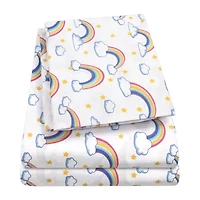 Sweet Home Collection™ Rainbows Microfiber Wrinkle Resistant Kids Sheet Set