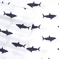 Sweet Home Collection™ Swimming Sharks Microfiber Wrinkle Resistant Kids Sheet Set