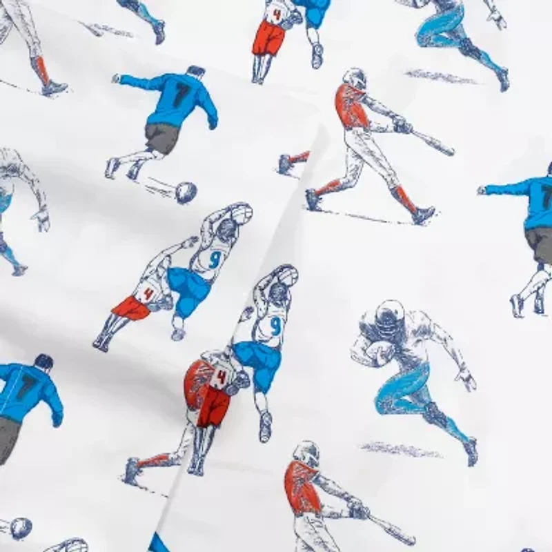 Sweet Home Collection™ Sports Microfiber Wrinkle Resistant Kids Sheet Set