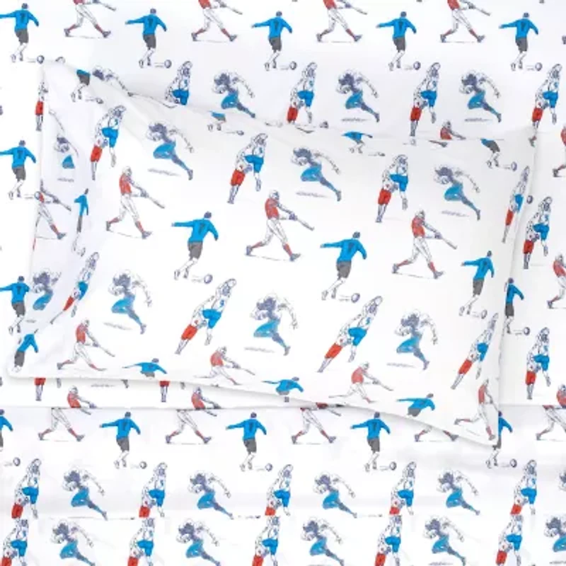 Sweet Home Collection™ Sports Microfiber Wrinkle Resistant Kids Sheet Set