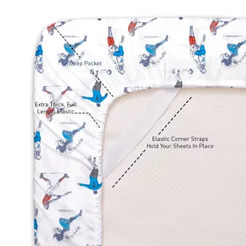 Sweet Home Collection™ Sports Microfiber Wrinkle Resistant Kids Sheet Set