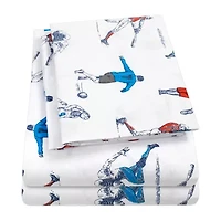 Sweet Home Collection™ Sports Microfiber Wrinkle Resistant Kids Sheet Set