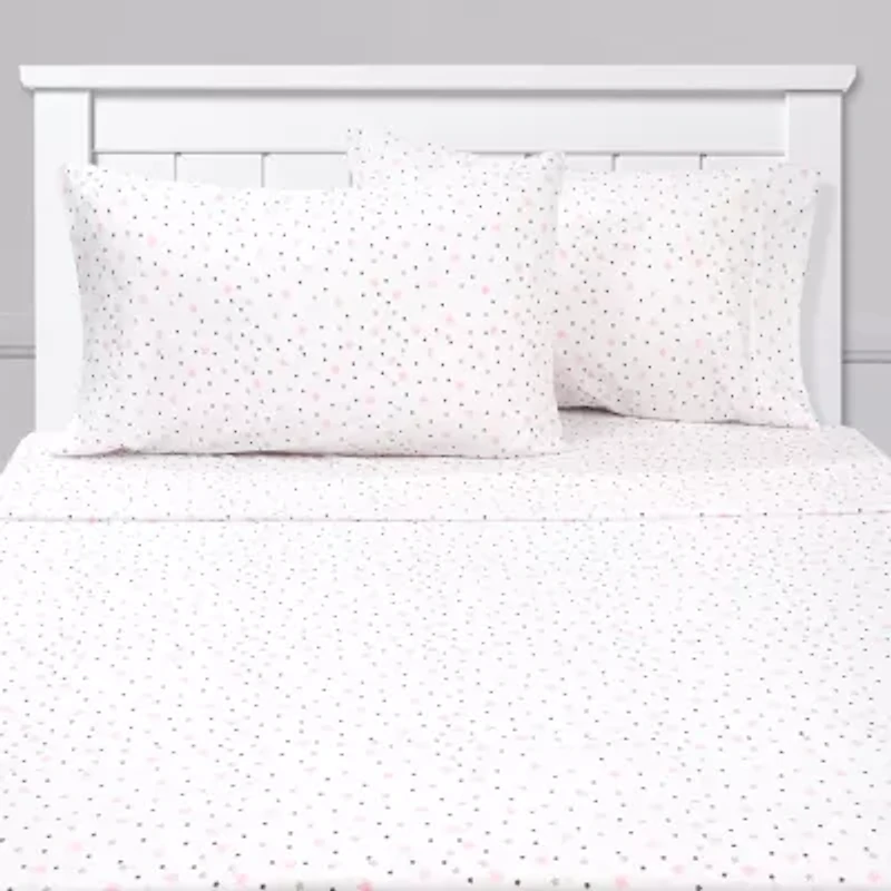 Sweet Home Collection™ Stars Microfiber Wrinkle Resistant Kids Sheet Set