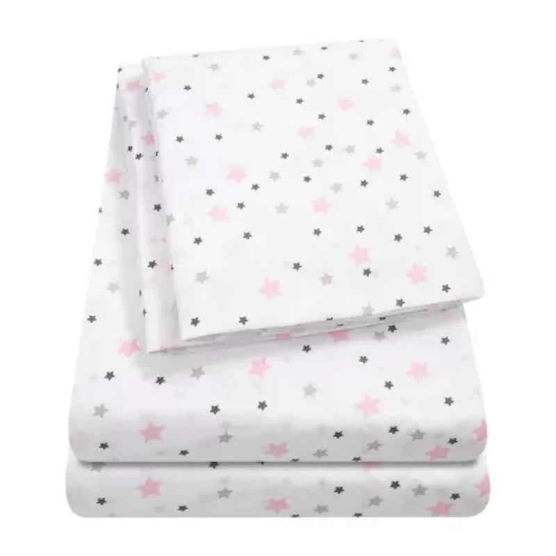 Sweet Home Collection™ Stars Microfiber Wrinkle Resistant Kids Sheet Set