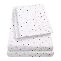 Sweet Home Collection™ Stars Microfiber Wrinkle Resistant Kids Sheet Set