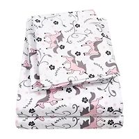 Sweet Home Collection™ Unicorns Microfiber Wrinkle Resistant Kids Sheet Set