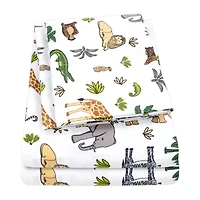 Sweet Home Collection™ Wild Animals Wrinkle Resistant Kids Sheet Set