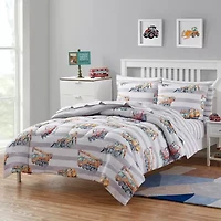 Sweet Home Collection™ Trucks Lightweight Down Alternative Kids Comforter Set