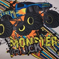 Sweet Home Collection™ Monster Truck Printed Kids Bedding Set Includes Sheet