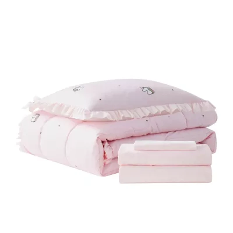 Sweet Home Collection™ Rainbow Unicorn Lightweight Down Alternative Kids Comforter Set