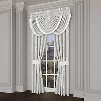 Queen Street Branson Rod Pocket Waterfall Valance
