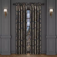 Queen Street Modena Rod Pocket Light-Filtering Set of 2 Curtain Panel