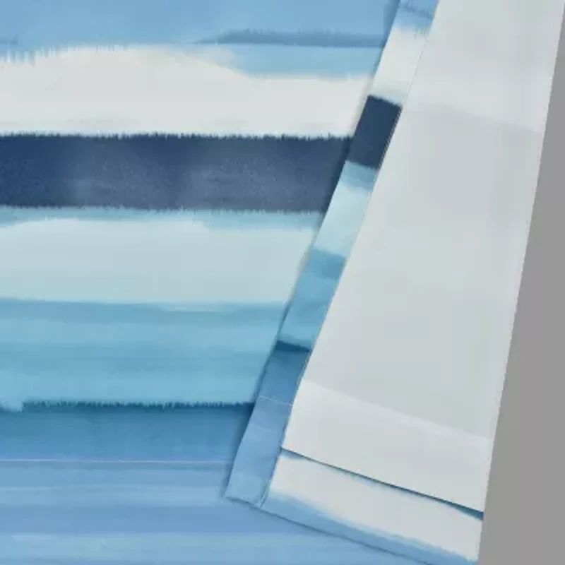 Royal Court Balboa Grommet Top Light-Filtering Set of 2 Curtain Panel