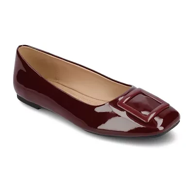 Journee Collection Womens Square Ballet Flats