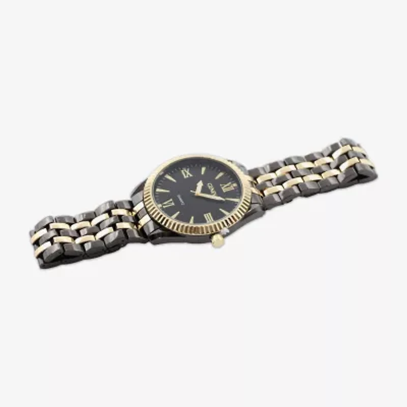 Geneva Mens Two Tone Bracelet Watch Mac7147jc