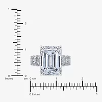 Signature By Modern Bride G/Vs2-Si1 Womens 8 1/4 Ct. T.W. Lab Grown White Diamond 14K Gold Side Stone Engagement Ring