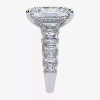 Signature By Modern Bride G/Vs2-Si1 Womens 8 1/4 Ct. T.W. Lab Grown White Diamond 14K Gold Side Stone Engagement Ring