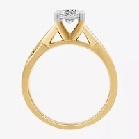 (H-I, I1) Womens 1 CT. T.W. Lab Grown White Diamond 14K Gold Over Silver Bridal Set