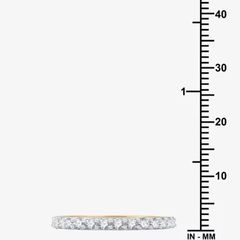 (H-I, I1) Womens 1 CT. T.W. Lab Grown White Diamond 14K Gold Over Silver Bridal Set