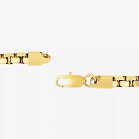 Mens Stainless Steel Solid 8 1/2 Inch Link Bracelet