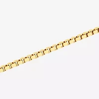 Mens Stainless Steel Solid 8 1/2 Inch Link Bracelet