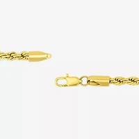 Mens Stainless Steel Solid 8 1/2 Inch Link Bracelet