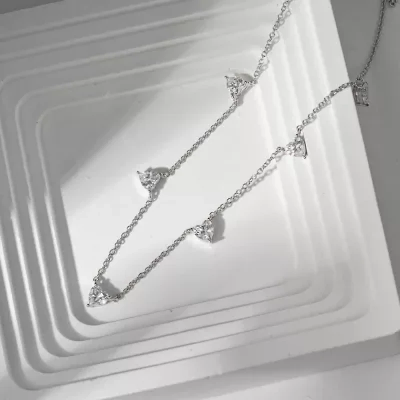 Diamonart Womens Sterling Silver 18 Inch Cable Chain Necklace