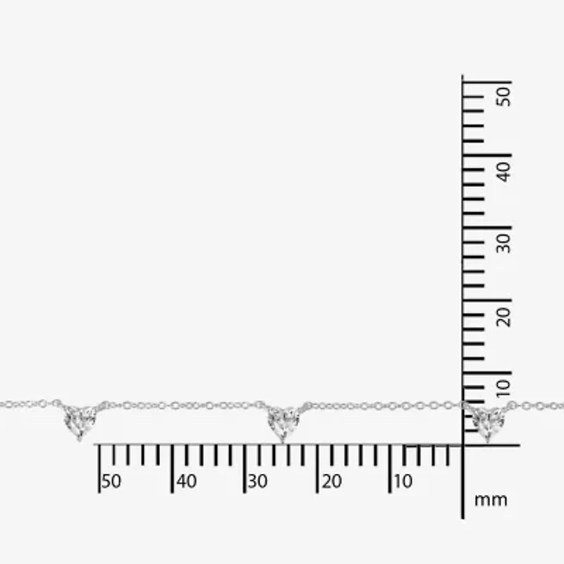 Diamonart Womens Sterling Silver 18 Inch Cable Chain Necklace