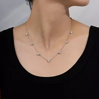 Diamonart Womens Sterling Silver 18 Inch Cable Chain Necklace