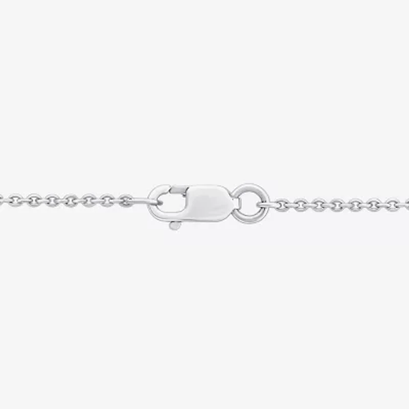 (G, Si1-Si2) Womens White Diamond 12 Inch Tennis Necklace