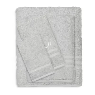 Linum Home Textiles Denzi Monogram Towel Collection -pc. Bath Set
