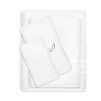 Linum Home Textiles Denzi Monogram Towel Collection -pc. Bath Set