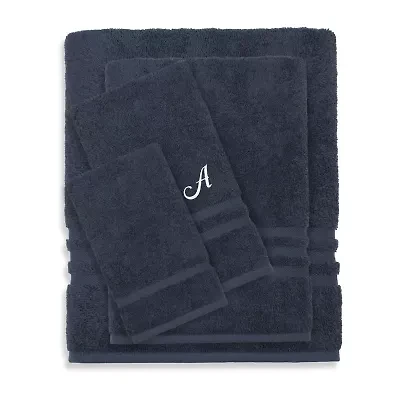 Linum Home Textiles Denzi Monogram Towel Collection 4-pc. Bath Set
