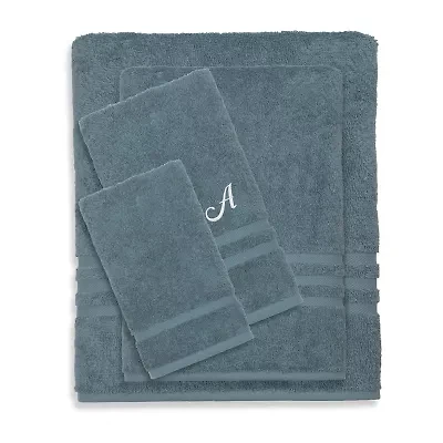 Linum Home Textiles Denzi Monogram Towel Collection 4-pc. Bath Set