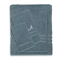 Linum Home Textiles Denzi Monogram Towel Collection 4-pc. Bath Set