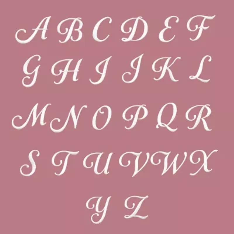 Linum Home Textiles Denzi Monogram Towel Collection 2-pc. Bath Sheet