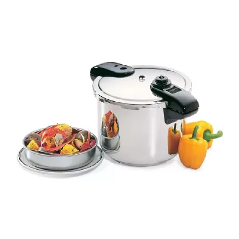 National Presto Stainless Steel 8-qt. Pressure Cooker