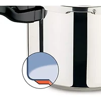 National Presto Stainless Steel 6-qt. Pressure Cooker