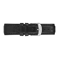 Timex® Metropolitan Black Dial Leather Strap Mens Watch TW2P81700ZA