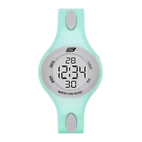 Skechers® Ladies Mint Digital Strap Watch