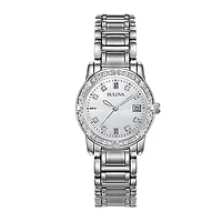 Bulova® Womens 1/8 CT. T.W. Diamond Watch 96R105