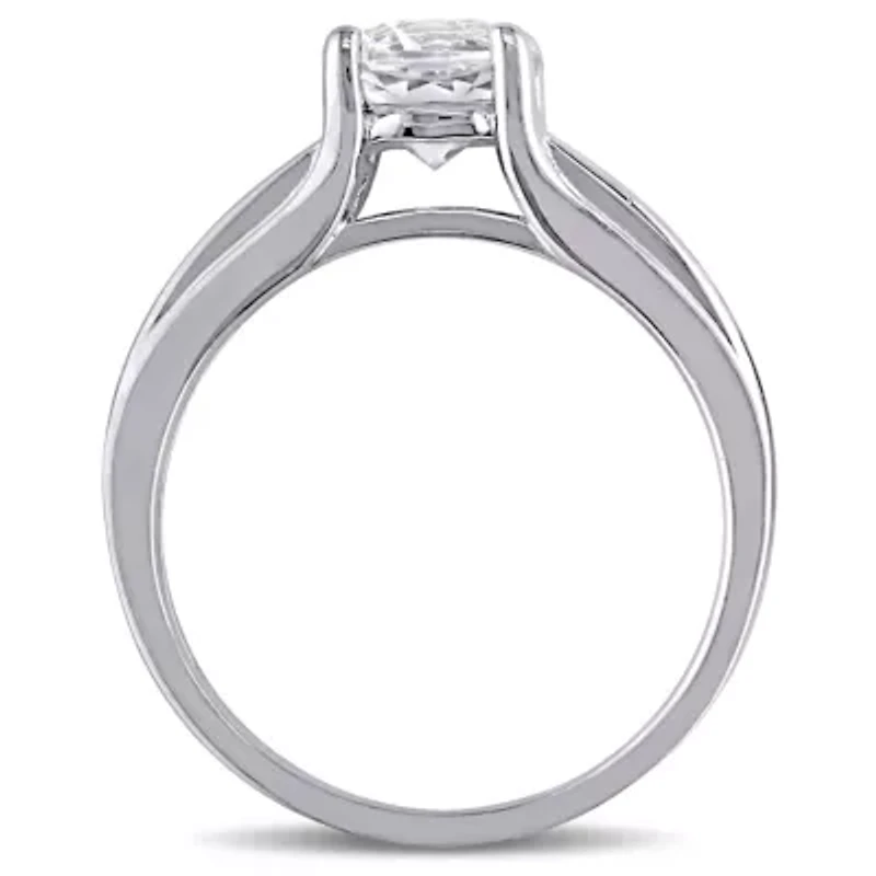 Midnight Black 1/6 CT. T.W. Color-Enhanced Diamond Engagement Ring