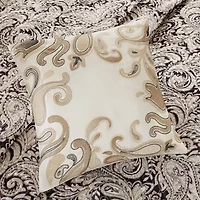 Madison Park Whitman 6-Pc Jacquard Quilt Set With Throw Pillows