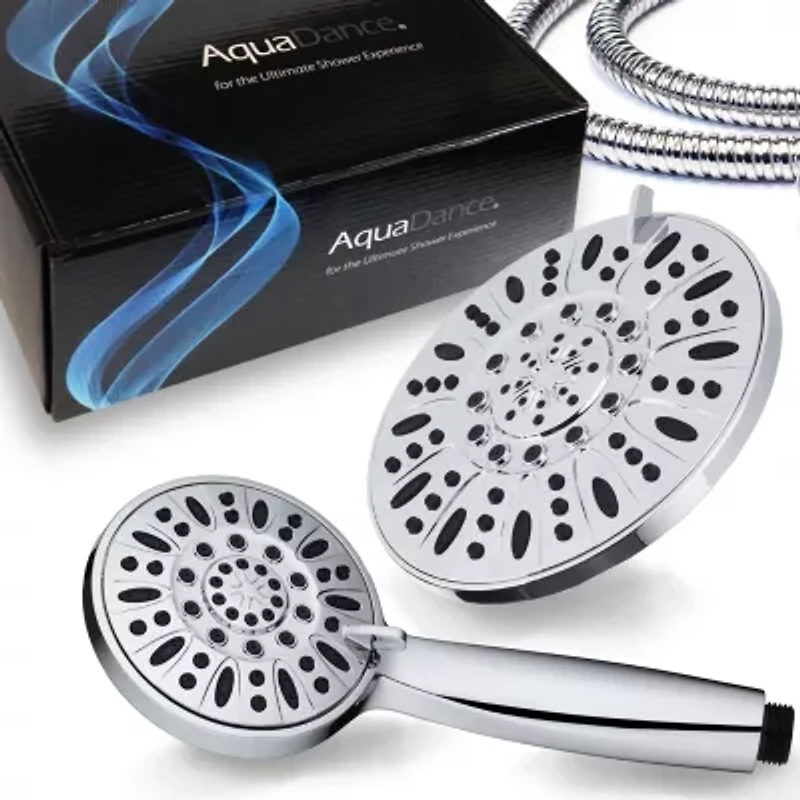 AquaDance® 7” Premium High Pressure 3-Way Rainfall Shower Combo