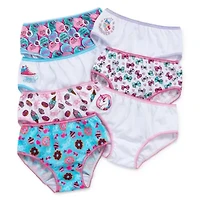 Little Girls JoJo Siwa 7 Pack Brief Panty Gup4206