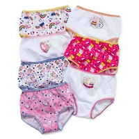 Toddler Girls Peppa Pig 7pk Briefs 7 Pack Brief Panty Tgup6022