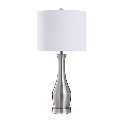 Stylecraft Brushed Steel Table Lamp